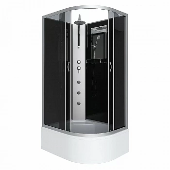 Душевая кабина Niagara Classic NG-2510-14BKTG 120х80 с гидромассажем