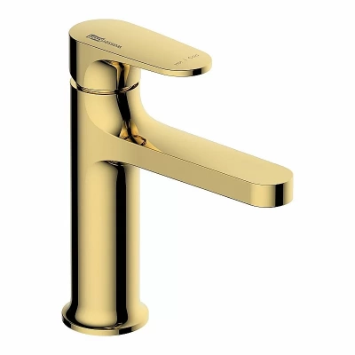 Смеситель для раковины WasserKRAFT Necka r2103 золото