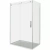 Душевой уголок Good Door Altair WTW+SP 140х100 стекло прозрачное/профиль хром