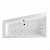 Ванна акриловая EXCELLENT Sfera ULTRA WAEX.SFL17.ULTRA.BR 170x100 белая с гидромассажем