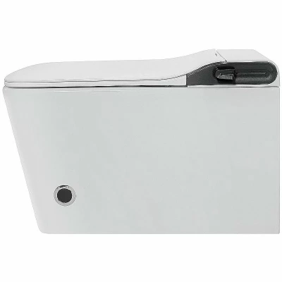 Унитаз с функцией биде Abber Rechteck AC1215S белый, с крышкой микролифт