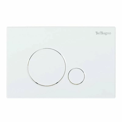 Унитаз подвесной BelBagno ONDA BB066CHR безободковый, с крышкой микролифт, с инсталляцией и белой кнопкой
