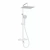 Душевая система WasserKraft Mindel 8500 SET2635 Thermo белый Soft-touch