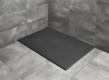Душевой поддон Radaway Kyntos F antracite HKF10070-64 100x70 серый