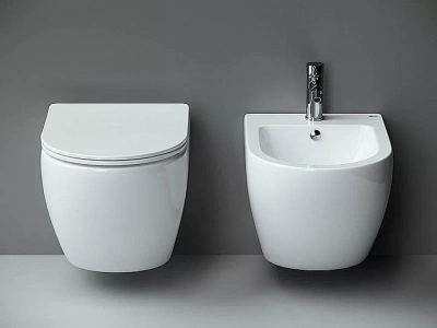 Унитаз подвесной Ceramica Nova Metropol CN4002_1001M_1000  безободковый, с крышкой микролифт, с инсталляцией и белой кнопкой хром матовый