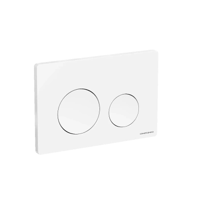 Кнопка для инсталляции Ceramica Nova Balance CN12-001W белый глянцевый