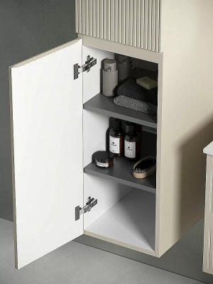Шкаф-пенал подвесной Sancos SNOB R PSNR35CE Beige Soft