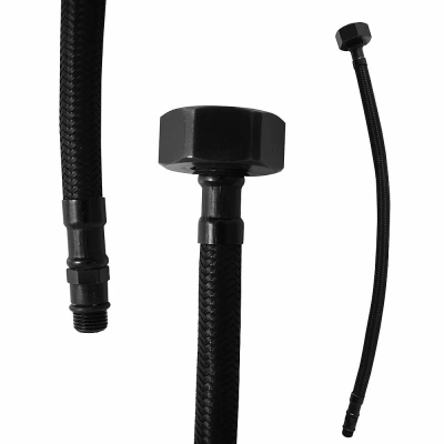 Гибкая подводка для воды Rav-Slezak Flexi IF0038CMAT черная