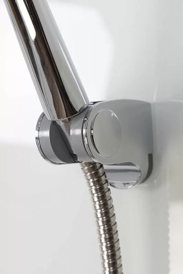 Душевая кабина Niagara Classic 330844QP 100x80 стекло матовое/профиль серебро