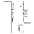 Гигиенический душ Jacob Delafon CUFF E98100-CP