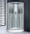 Душевая кабина Niagara Luxe NG-7715WBK 90x90 серебро