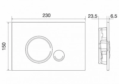 Унитаз подвесной BelBagno ONDA BB066CHR безободковый, с крышкой микролифт, с инсталляцией и белой кнопкой