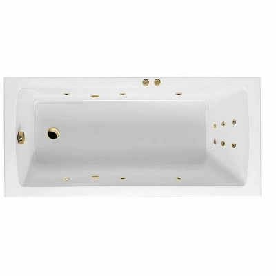 Ванна акриловая EXCELLENT Aquaria LINE WAEX.AQU17.LINE.GL 170x75 белая с гидромассажем