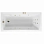 Ванна акриловая EXCELLENT Aquaria LINE WAEX.AQU17.LINE.GL 170x75 белая с гидромассажем
