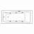 Ванна акриловая EXCELLENT Ava SOFT WAEX.AVA16.SOFT.BR 160x70 белая с гидромассажем