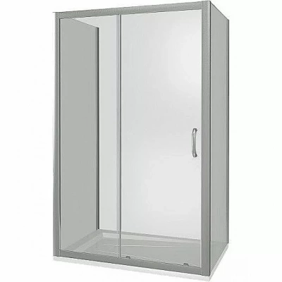 Душевой уголок Good Door Infinity WTW+SP+SP 110х80 стекло матовое/профиль хром