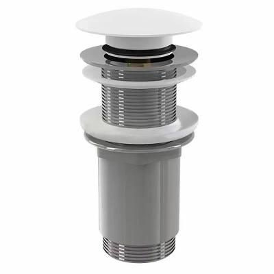 Донный клапан для ванны Salini Up&Down D401 15131WM белый матовый