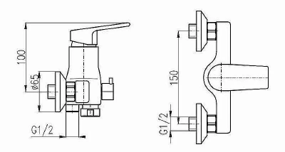 Смеситель для душа Rav-Slezak Colorado CO253T хром