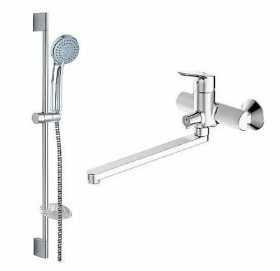 Душевой набор 2 В 1 Bravat DROP F00409C