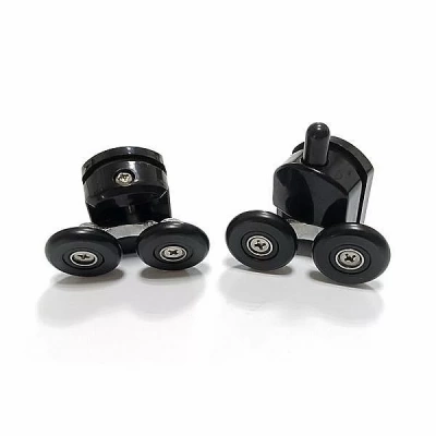 Душевой уголок ABBER Schwarzer Diamant AG30100BH-S85B-S85B 100x85 стекло прозрачное/профиль черный