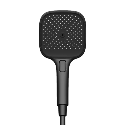 Душевая лейка Sancos Nok square SC6002MB черная матовая
