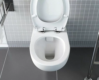 Унитаз Vitra CONFORMA 5810B003-6234 безободковый, с крышкой, белый