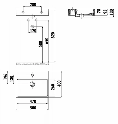Раковина Creavit Next 50 NX242-0000 белая