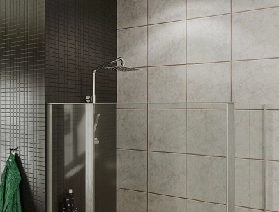 Душевой уголок Allen Brau Priority 100x100 Хром