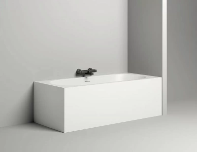 Ванна Salini ORNELLA AXIS S-Stone 190x90 белая матовая