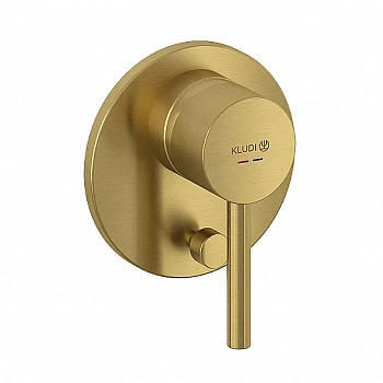 Смеситель для душа Kludi Bozz 38716N076 брашированное золото