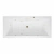 Ванна акриловая EXCELLENT Heaven Slim ULTRA WAEX.HEV18S.ULTRA.GL 180x80 белая с гидромассажем