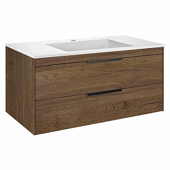 Тумба с раковиной Vincea Chiara 2D 1000 T.Oak