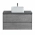 Тумба с раковиной и столешницей BelBagno KRAFT 80 Cemento Grigio