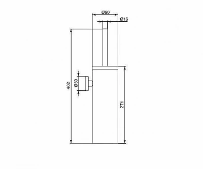 Туалетный ершик Ideal Standard IOM A9128MY