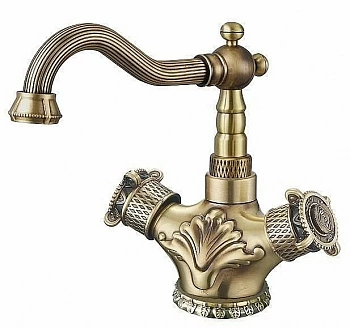 Смеситель для раковины ZORG Antic A 3009U-BR