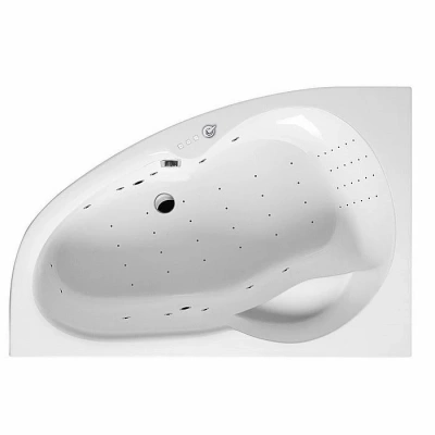 Ванна акриловая EXCELLENT Newa NANO WAEX.NEL16.NANO.CR 160x95 белая с гидромассажем