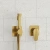 Гигиенический душ WasserKRAFT SET2869 золото матовое