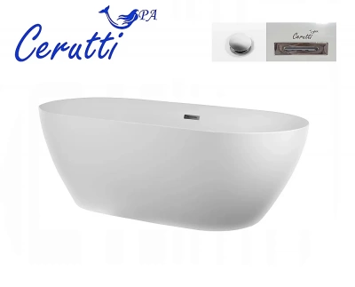 Ванна акриловая CeruttiSpa d'ISEO 9903 160x75 белая