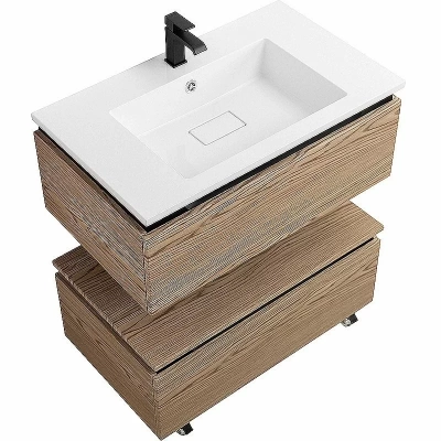 Нижняя тумба Cezares SLIDER-800-1C-PI-RT-P дуб тангент