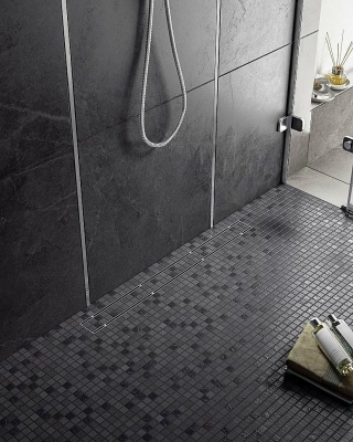 Душевой лоток TIMO Drain System 700 Plate DS230207/00 под плитку, хром