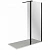 Душевая перегородка Good Door WALK IN SP2-100-C-B черный матовый