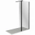 Душевая перегородка Good Door WALK IN SP2-100-C-B черный матовый