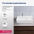 Раковина Aquanet Comfort-3 60 326050 белая Раковина Aquanet Comfort-3 60 326050 белая