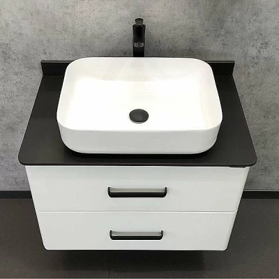 Тумба с раковиной Comforty Амстердам 00-00004668 75 белая