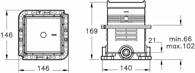 Душевая система Vitra Origin A4926636EXP черная матовая
