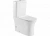 Унитаз-компакт Aquanet Rimless Roll-C CL-12249B с крышкой микролифт, с бачком, безободковый