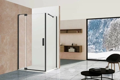 Душевой уголок Vincea Extra VSR-1E901010CLB 100x100 стекло прозрачное/профиль черный