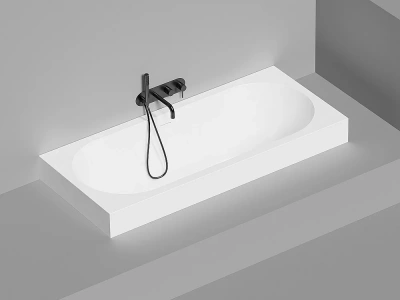 Ванна Salini Ornella AXIS KIT S-Sense 103513MRF 170x75 белая/полностью RAL матовая
