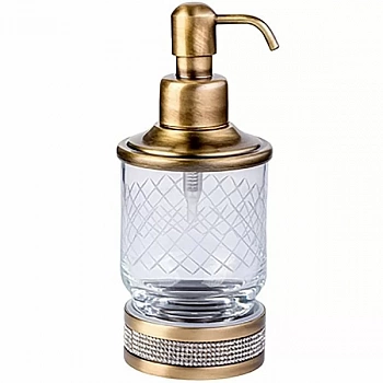 Диспенсер Boheme Royal Cristal 10929-BR бронза/Swarovski