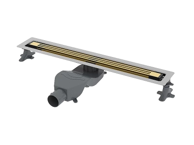 Душевой лоток Boheme B&T Infinity 85 981-80-G золото